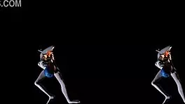 Blue-Haired Evelyn Parker And Redhead Leliana Dragon Age Engage In Intense Lesbian 69 Oral Sex In 3D Render