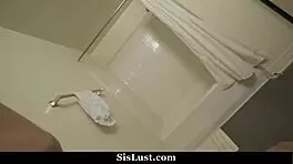 My stepsister kept moanin with pleasure