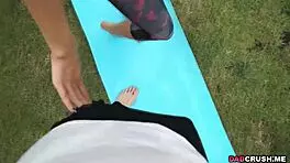 lovely teen zoey laine spends time with dads meaty cock