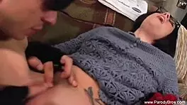 Rocky Fucks Adrienne in Horny Parody