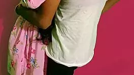 cute 18 teen desi college girl enjoys romantic spooning in homemade video