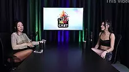 Debora Andrade In Sheer Red Lingerie