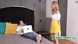 Watch Anya Olsen and Clara Trinity bang stepdad