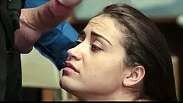 Shoplifting Suspect Bends Over For Mall Cop's Monster Cock In Garage