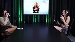 Debora Andrade In Sheer Red Lingerie