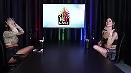 Ex-namorado teaches her anal pleasure in sheer red lingerie