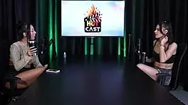 Debora Andrade In Sheer Red Lingerie