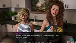 Charlotte's Gorgeous Breasts Bring Nursing Pleasure in College Scene