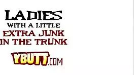 Big ass babe rides long dick in hairless teen 18+ pounding