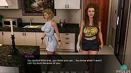 Charlotte's Gorgeous Breasts Bring Nursing Pleasure in College Scene