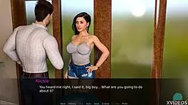 Charlotte's Gorgeous Breasts Bring Nursing Pleasure in College Scene