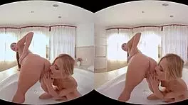 Wow, naughty threesome with eveline dellai and lindsey cruz in missionary pov!