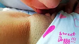 Helped stepsister orgasm with cunnilingus, 69, and squirting