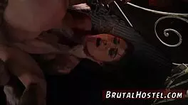 Felicity Feline and Jade say, 'We're bound in the barn for hardcore domination.'