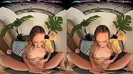 Vrallure gets wetter with toys in pov