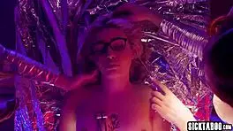 i'm just a hot teen experiment with two shemales and big cocks