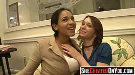 Party Whores Devour Stripper Cock