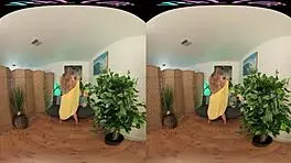 Vrallure gets wetter with toys in pov