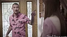 Neighbor preys on teen 18+ while her familys away - maya kendrick