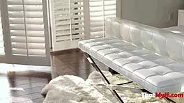 Ain't she the hottest milf ever, Honey Blossom, with her big tits and horny pussy?