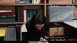 a teen slut fucked doggystyle by muscular guy 😏