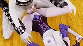 novinha gostosa exploding in deep orgasm while masturbating in shower