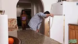 Chloe Rose And Clara Trinity Take Turns Riding Donnie Rocks Erected Cock