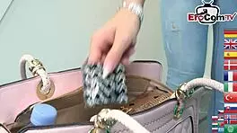 pussy and ass fuck with sexy natural tits blonde american teen