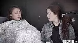 I watched my hot best friends gia derza and evelyn claire licking pussy after kissing