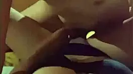 I sneak a quickie with Monica before my buddy arrives for a hotwife trio. Look at this creamy mess!