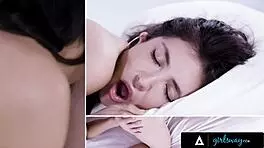 Emily Willis and Jane Wilde indulge in tantalizing oral delights on Girlsway.