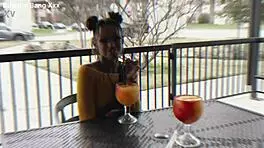 Raven bathes while using a dildo on her pussy. She vibrates her clit and swallows the toy in anal play.