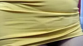 Horny Latin Teen 18+ Teasing with Big Tits and Juicy Ass in a Slutty Display