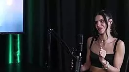 I crave intelligent men, even if bad in bed, I cum hard with toys and squirt - Debora Andrade in sheer red