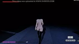 roshutsu sfm hentai game ep 1 exhibitionist japanese girl naked in the public street flashing around.