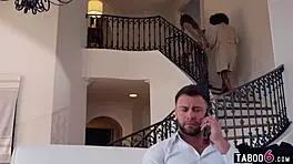 Young ebony wife cheats with her bisexual friend and spills it to her husband