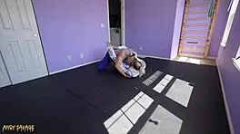 Jiu jitsu lessons turn into dominant sex with coach andy savage 🔥