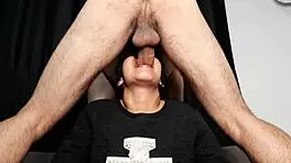 latina prostitute blows big cock without sex