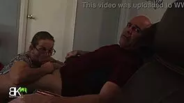 Stepson Sgt Miles Feels Shocked Catching Stepmom Kymber Leigh Sucking Cock by Pool, Then Misty Meaner Rides Him Passionately