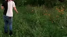 Watch this emo teen prostitute with big tits getting pounded by monster cock on the hill?