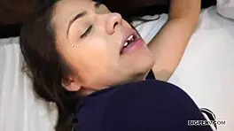 Cowgirl ashlee star takes dick inside pussy 😍