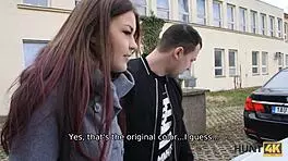 Hunt4k: Cameraman Tempts Teen 18+ Couple in Prague for Cash