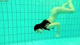 curvy asian brunette with pierced nipples gets fingered by petite latina amateur