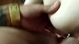 Teen brunette gets fucked hard by cock.