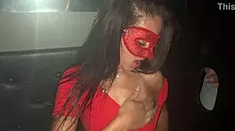 Skinny Young Amateur Sucks and Fucks in Glory Hole