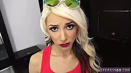 teen 18+ blonde begs for hardcore cock action!