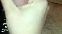 fast stroke from slut pov with boyfriend massage