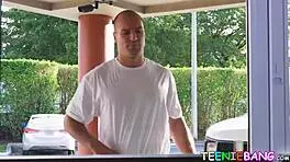 Busty Teen Latina Sucks and Rides Cowgirl Style