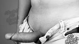 Retro vintage close up ejaculation orgasm big cock without hand help!