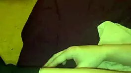 fast stroke from slut pov with boyfriend massage